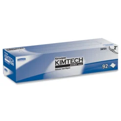 Kimtech Kimwipes 14.7 in. x 16.6 in. 2-Ply Delicate Task Wipers - Unscented, White (1350/Carton)