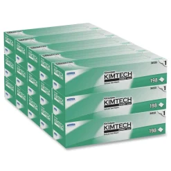 Kimtech Kimwipes 11.8 in. x 11.8 in. Delicate Task Wipers - Unscented, White (2940/Carton)