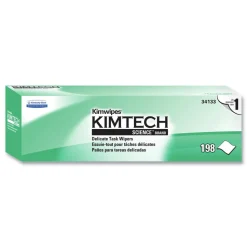 Kimtech Kimwipes 11.8 in. x 11.8 in. Delicate Task Wipers - Unscented, White (2940/Carton)