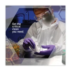 Kimtech Kimwipes 14.7 in. x 16.6 in. Delicate Task Wipers - Unscented, White (2100/Carton)