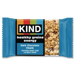KIND 1.4 oz Healthy Grains Energy Bars - Dark Chocolate Chunk (10/Box)