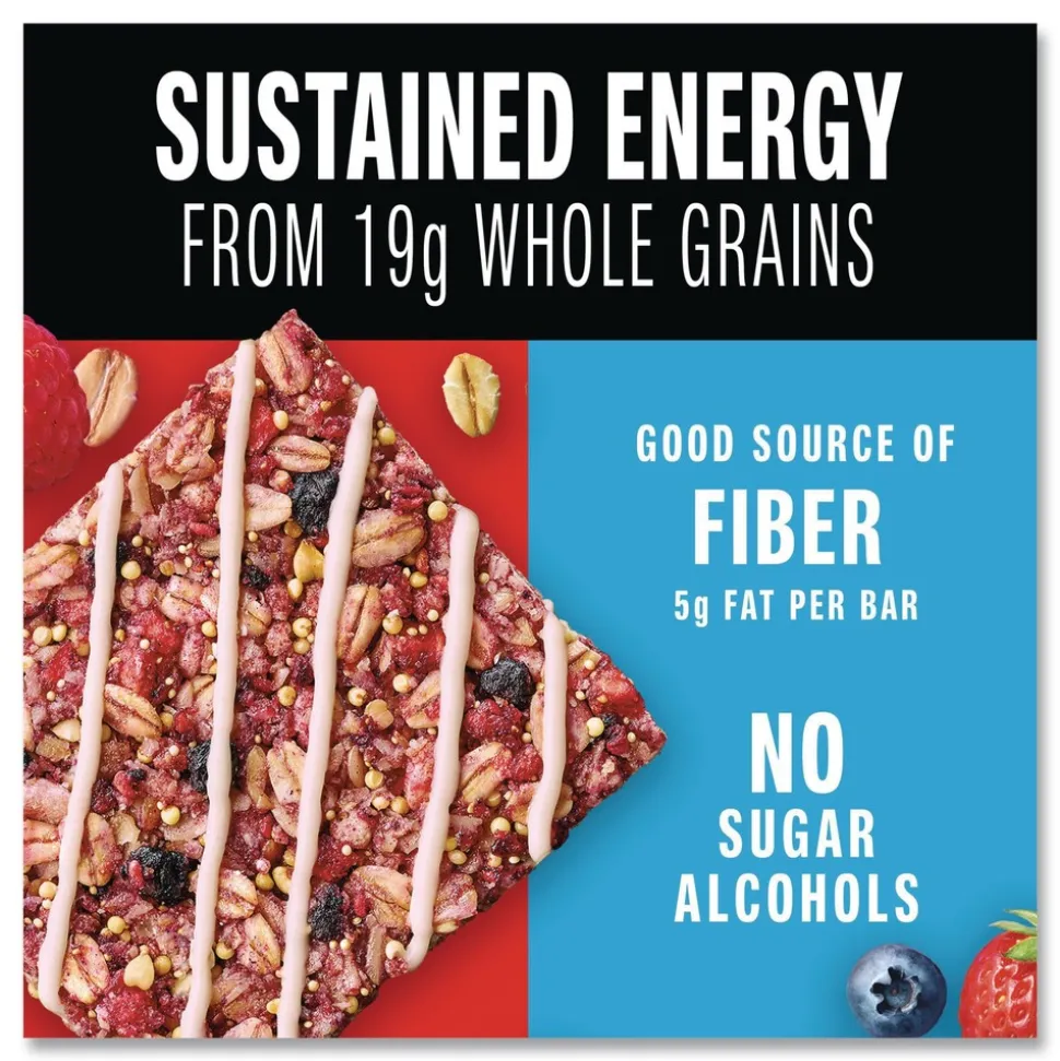 KIND 1.4 oz Healthy Grains Energy Bars - Mixed Berry (10/Box)