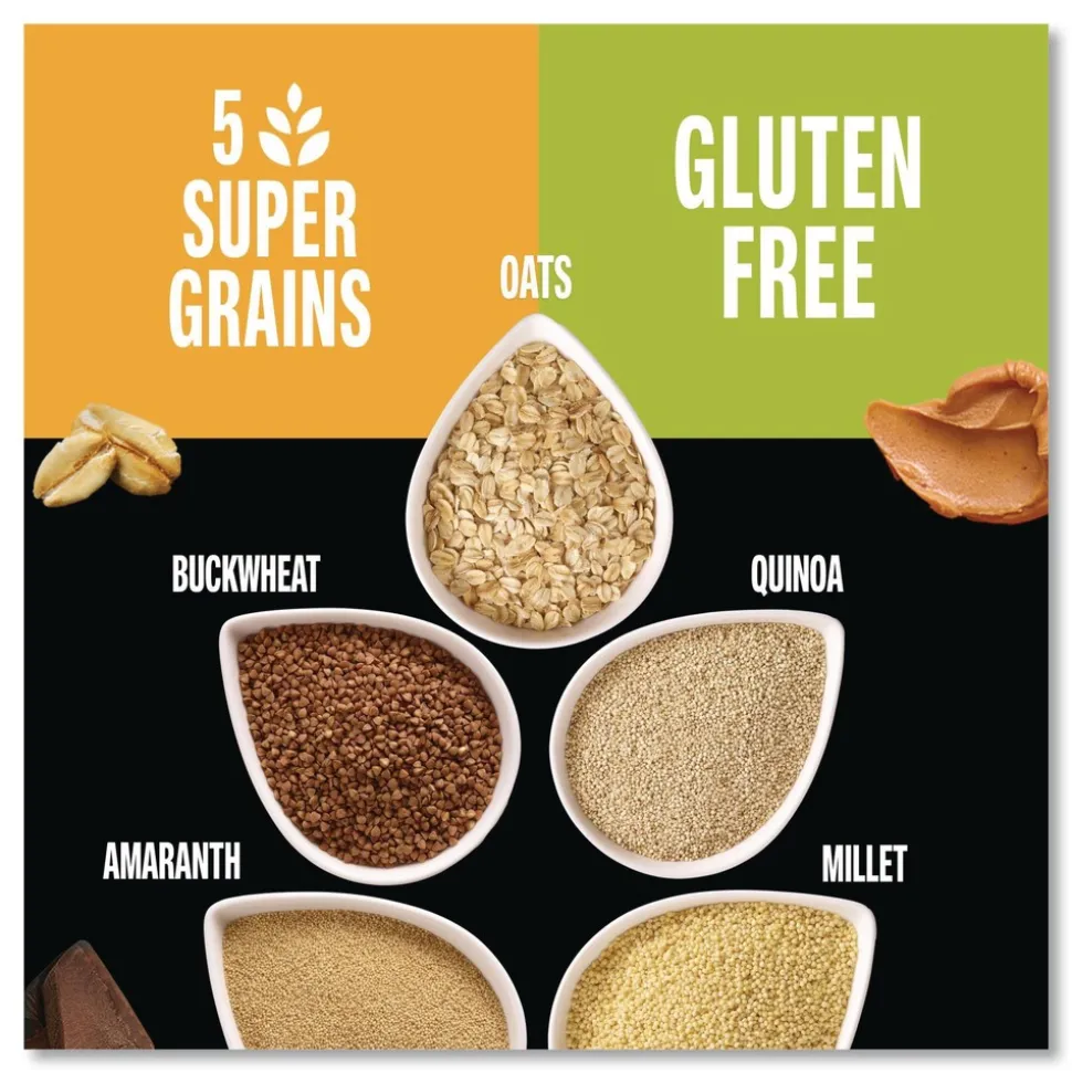 KIND 1.4 oz Healthy Grains Energy Bars - Peanut Butter Dark Chocolate (10/Box)