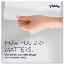 Kleenex 7.5 in. x 700 ft. Hard Roll Paper Towels with Green Core - White (6/Carton)