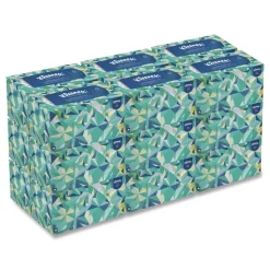 Kleenex 9 in. x 10.5 in. 1-Ply POP-UP Box Cloth Hand Towels - Unscented, White (2160/Carton)