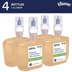 Kleenex 1200 mL Botanics Luxury Foam Skin Cleanser - Fresh Scent (4/Carton)