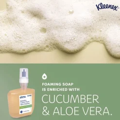 Kleenex 1200 mL Botanics Luxury Foam Skin Cleanser - Fresh Scent (4/Carton)