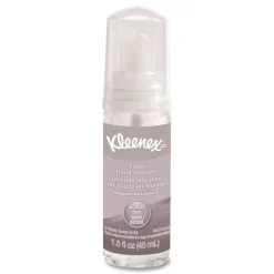 Kleenex 1.5 oz. Pump Bottle Alcohol-Free Foam Hand Sanitizer - Unscented