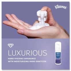 Kleenex 1.5 oz. Pump Bottle Ultra Moisturizing Foam Hand Sanitizer - Unscented