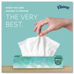 Kleenex 21400 2-Ply Facial Tissues - White (100 Sheets/Box, 36 Boxes/Carton)