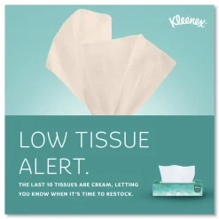 Kleenex 21400 2-Ply Facial Tissues - White (100 Sheets/Box, 36 Boxes/Carton)