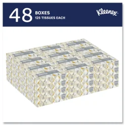 Kleenex 21606 2-Ply Pop-Up Box White Facial Tissue for Business - White (48/Carton)