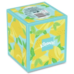 Kleenex 54271 Soothing Lotion 3-Ply Facial Tissue - White (1620/Carton)