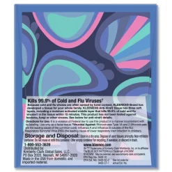 Kleenex Anti-Viral 3-Ply Facial Tissue - White (27/Carton)