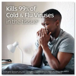 Kleenex Anti-Viral 3-Ply Facial Tissue - White (27/Carton)