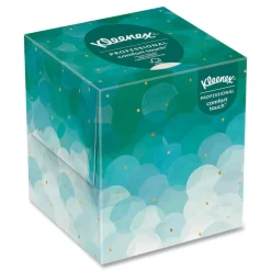 Kleenex Boutique 2-Ply Facial Tissues in an Upright Pop-Up Box - White (95 Sheets/Box, 36 Boxes/Carton)