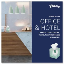 Kleenex Naturals 2-Ply Facial Tissues - White (90 Sheets/Box, 36 Boxes/Carton)