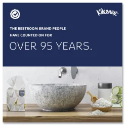 Kleenex Naturals 2-Ply Facial Tissues - White (90 Sheets/Box, 36 Boxes/Carton)