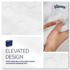 Kleenex 2-Ply 8 in. x 9.4 in. Reveal Multi-Fold Towels - White (16/Carton)