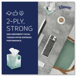 Kleenex 2-Ply Naturals Facial Tissue - White (1 Box)