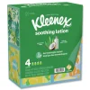 Kleenex Soothing Lotion 3-Ply Facial Tissue - White (8/Carton)
