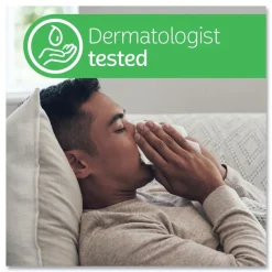 Kleenex Soothing Lotion 3-Ply Facial Tissue - White (8/Carton)