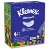 Kleenex Ultra Soft 3-Ply Facial Tissue - White (12/Carton)