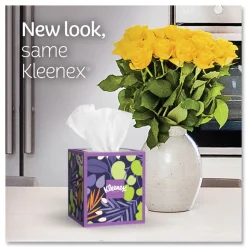 Kleenex Ultra Soft 3-Ply Facial Tissue - White (12/Carton)
