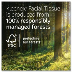 Kleenex Ultra Soft 3-Ply Facial Tissue - White (12/Carton)