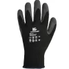 KleenGuard 12 Pairs/Pack KleenGuard G40 Multi-Purpose Latex Coated Gloves - Size 8, Black/Gray