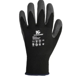 KleenGuard 12 Pairs/Pack KleenGuard G40 Multi-Purpose Latex Coated Gloves - Size 8, Black/Gray