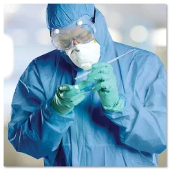 KleenGuard A40 Elastic-Cuff Ankle Hood and Back Coveralls - X-Large Blue (24/Carton)