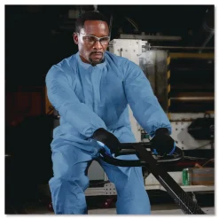 KleenGuard KleenGuard A65 Flame Resistant Coveralls - 4XL/Blue (21/Carton)