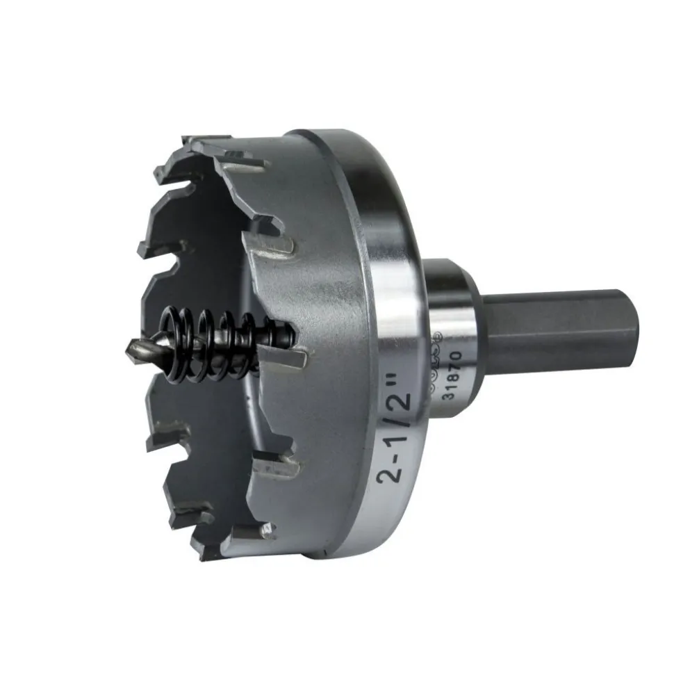 Klein Tools 2-1/2 in. Heavy Duty Carbide Hole Cutter