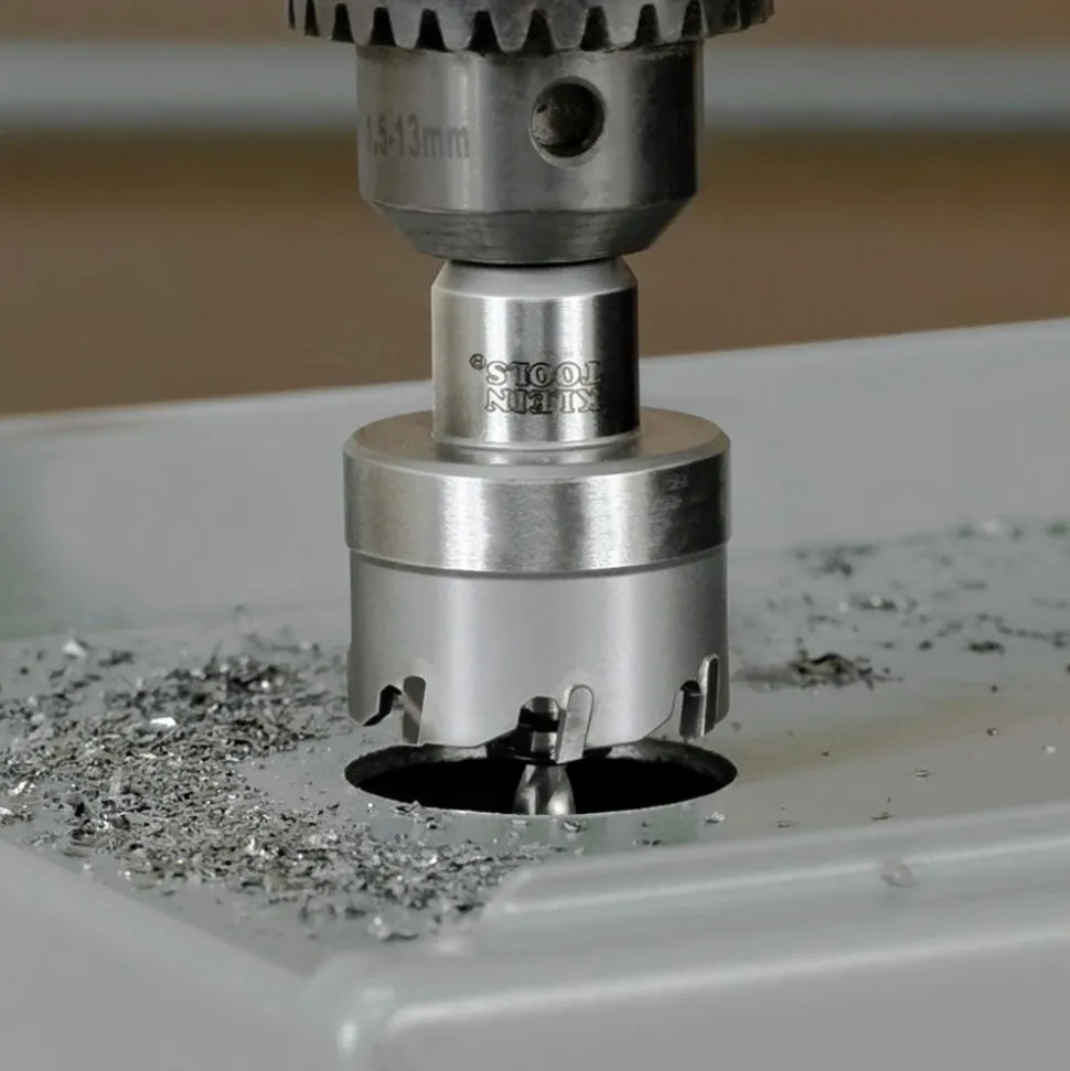 Klein Tools 2-1/2 in. Heavy Duty Carbide Hole Cutter