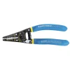 Klein Tools 7.4 in. Solid and Stranded Copper Wire Stripper and Cutter - Blue/Yellow