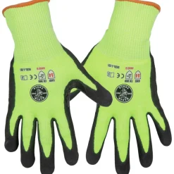 Klein Tools Cut Level 4 Touchscreen Work Gloves - Large (2-Pair)