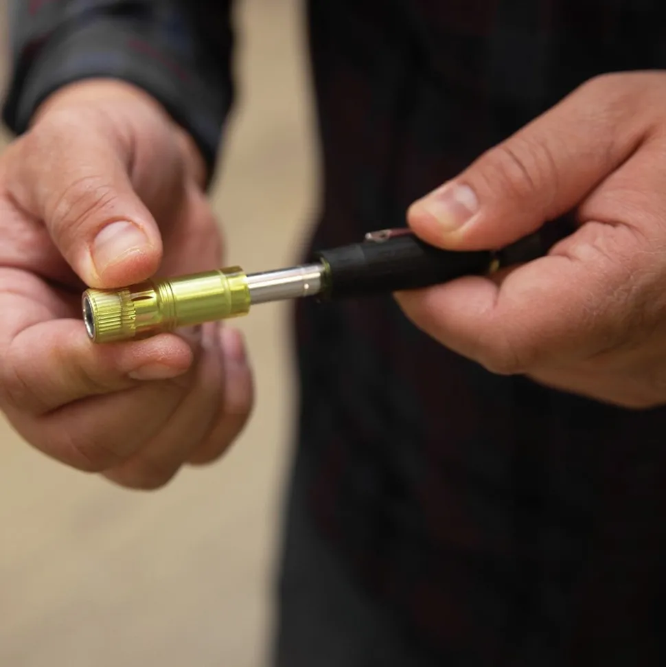 Klein Tools 4-in-1 Electronics Multi-Bit Pocket Screwdriver Set with Professional Phillips and Slotted Bits