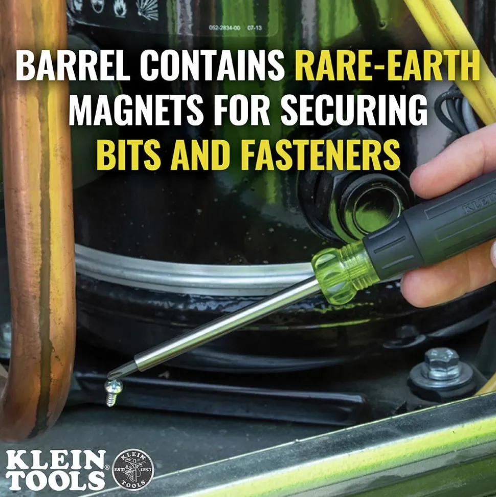 Klein Tools 27-in-1 Multi-Bit Precision Screwdriver Set with Tamperproof Bits