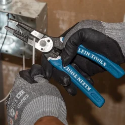 Klein Tools Klein-Kurve 8-20 AWG Heavy-Duty Wire Stripper or Cutter or Crimper Multi Tool