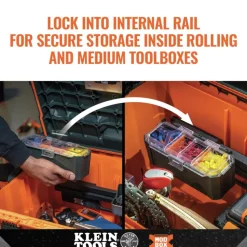Klein Tools MODbox Parts Bin Rail Attachment