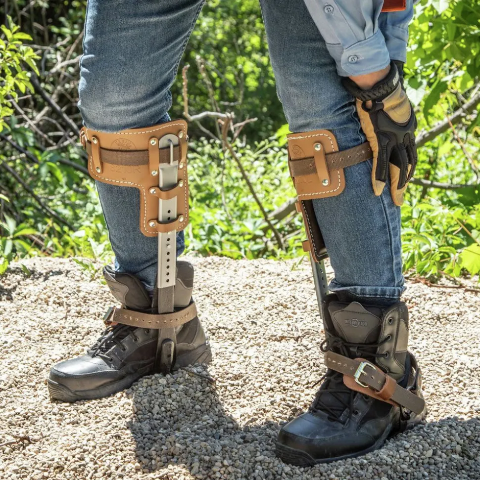 Klein Tools 2-Piece 2-3/4 in. Gaff 15 in. - 19 in. Tree Climber Set