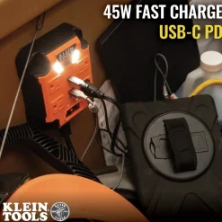 Klein Tools PowerBox 1 Magnetic Power Strip with Surge Protector