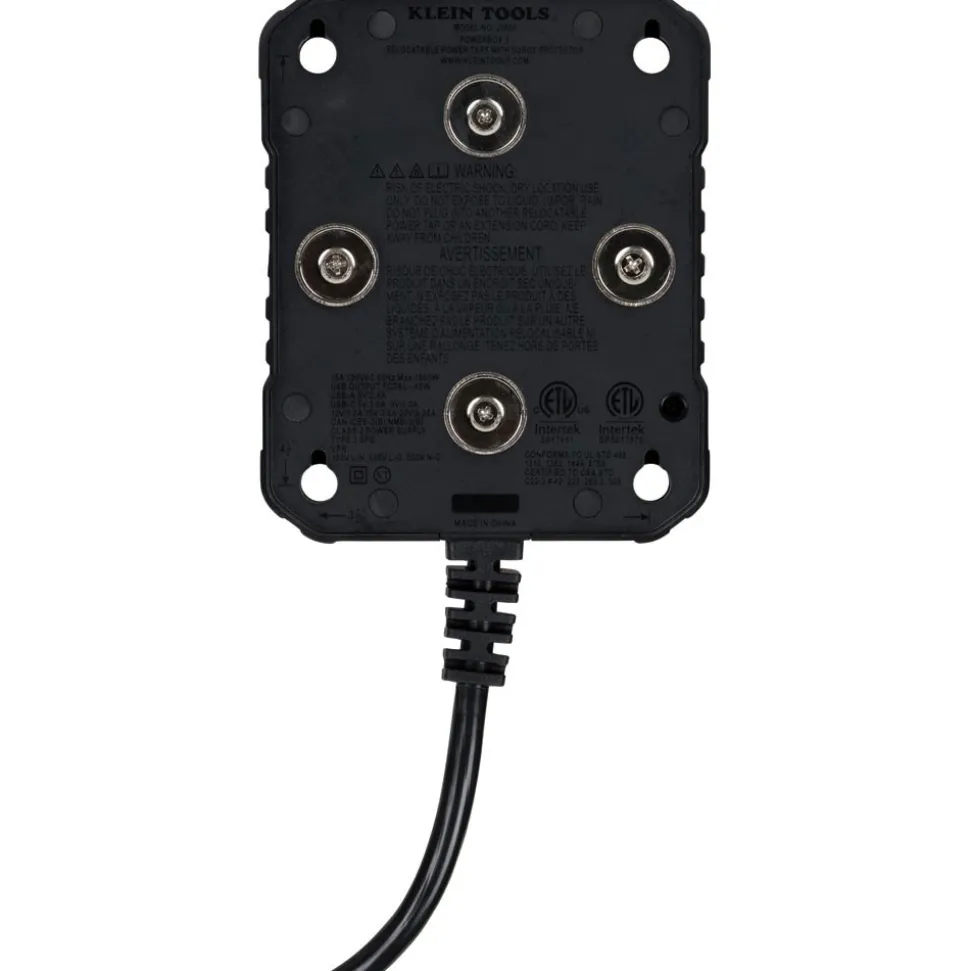 Klein Tools PowerBox 1 Magnetic Power Strip with Surge Protector