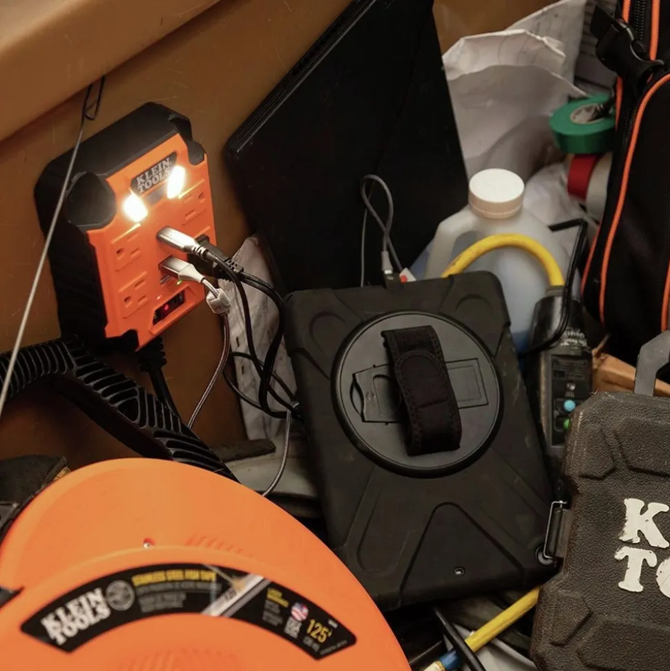 Klein Tools PowerBox 1 Magnetic Power Strip with Surge Protector