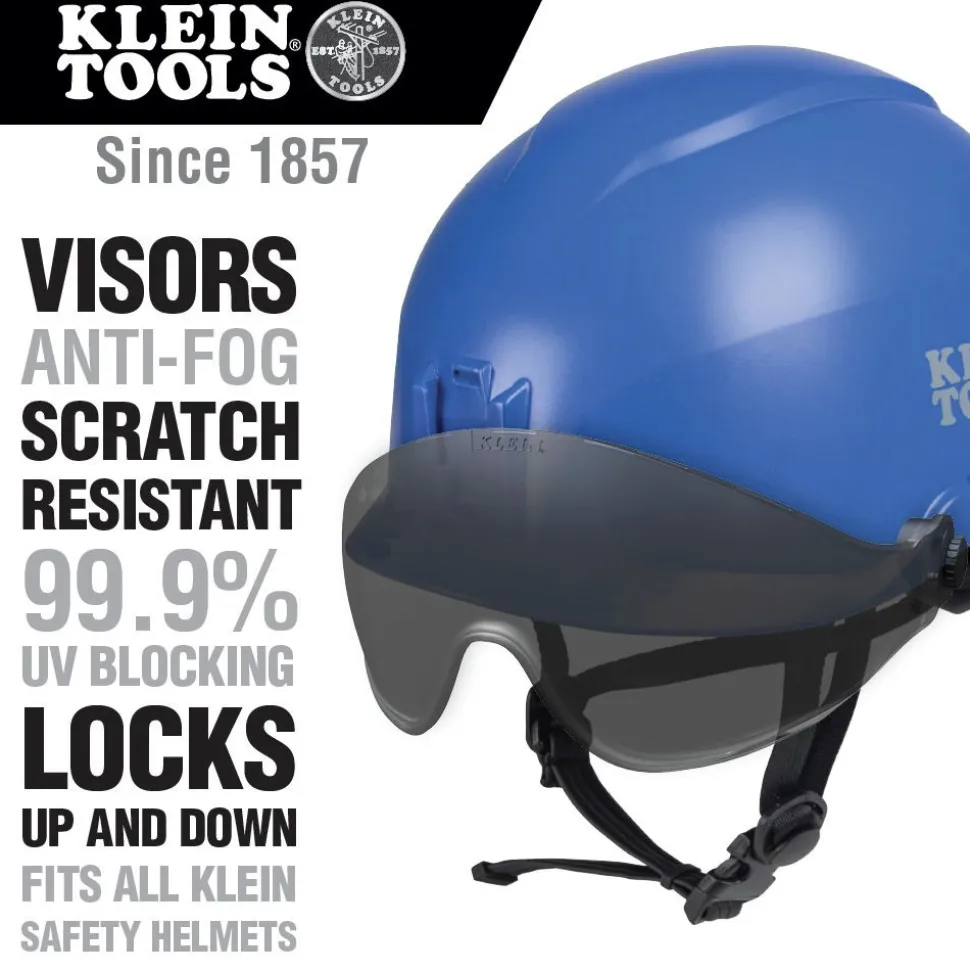 Klein Tools Safety Helmet Visor - Gray Tinted