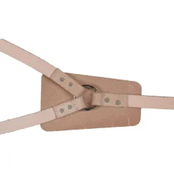 Klein Tools Soft Leather Work Belt Suspenders - One Size, Light Brown