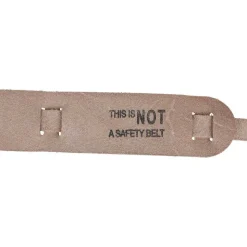 Klein Tools Soft Leather Work Belt Suspenders - One Size, Light Brown