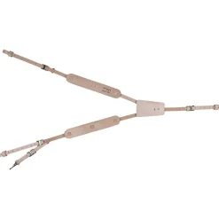 Klein Tools Soft Leather Work Belt Suspenders - One Size, Light Brown