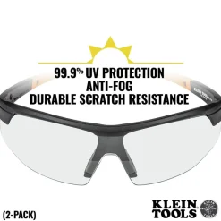 Klein Tools Standard Safety Glasses - Clear Lens (2/Pack)